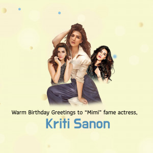 Kriti Sanon Birthday