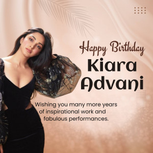 Kiara advani birthday