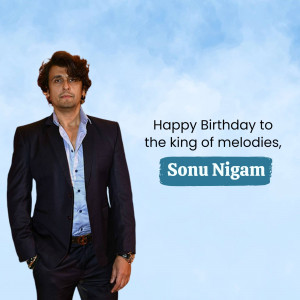 Sonu Nigam Birthday