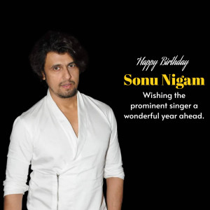Sonu Nigam Birthday