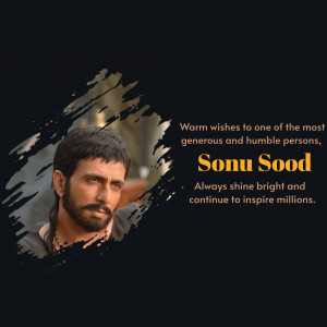 Sonu Sood Birthday