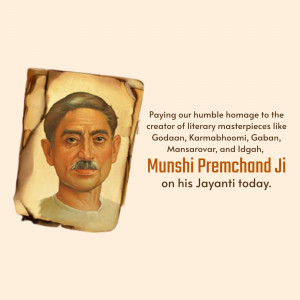 Munshi Premchand Janm Jayanti