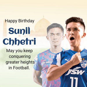 Sunil Chhetri Birthday