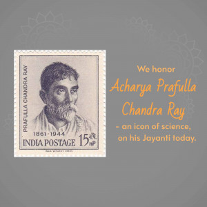 Prafulla Chandra Ray Jayanti