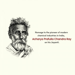Prafulla Chandra Ray Jayanti