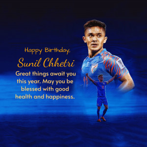 Sunil Chhetri Birthday