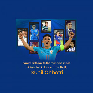 Sunil Chhetri Birthday