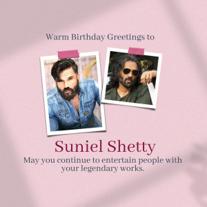 Suniel Shetty Birthday