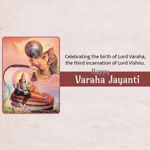 Varaha Jayanti