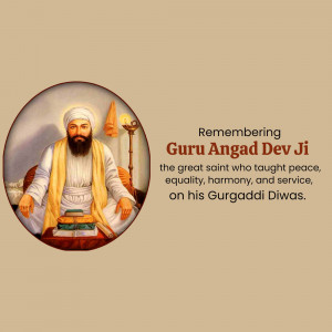 Guru Angad Dev Ji Gurgaddi Diwas