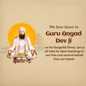 Guru Angad Dev Ji Gurgaddi Diwas