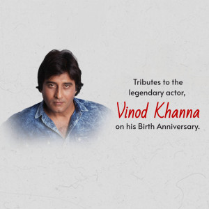Vinod Khanna Jayanti