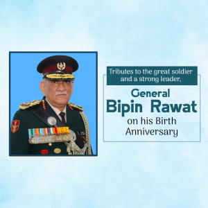 Bipin Rawat Jayanti