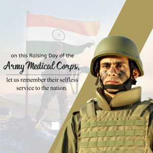 Raising day of the Army Medical Corps
