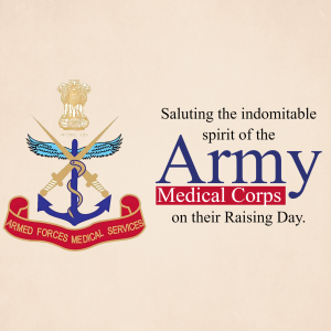 Raising day of the Army Medical Corps