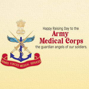 Raising day of the Army Medical Corps