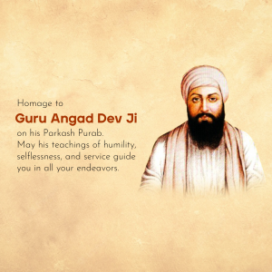Shri Guru Angad Dev Prakash Purab