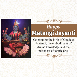 Matangi Jayanti