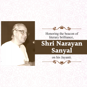 Narayan Sanyal Jayanti