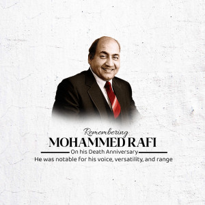Mohammed Rafi Punyatithi