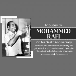 Mohammed Rafi Punyatithi