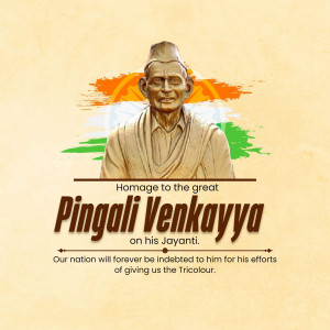 Pingali Venkayya Jayanti