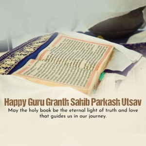 Parkash Utsav Sri Guru Granth Sahib Ji