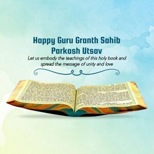 Parkash Utsav Sri Guru Granth Sahib Ji
