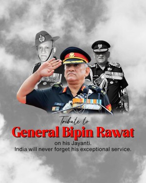 Bipin Rawat Jayanti