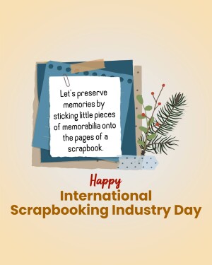 International Scrapbooking Industry Day