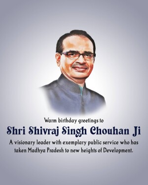 Shivraj Singh Chouhan Birthday