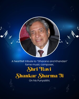 Ravi Shankar Sharma Punyatithi