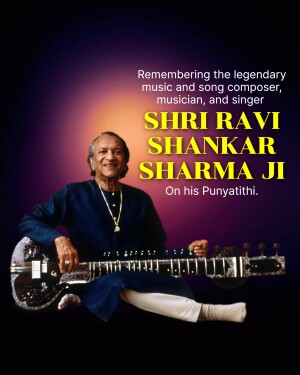 Ravi Shankar Sharma Punyatithi