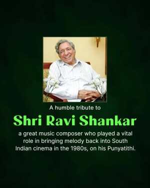 Ravi Shankar Sharma Punyatithi