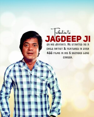 Actor Jagdeep Jayanti
