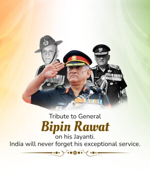 Bipin Rawat Jayanti