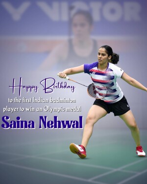 Saina Nehwal Birthday