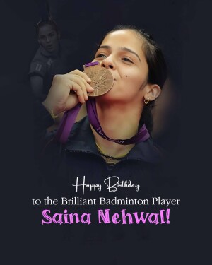 Saina Nehwal Birthday