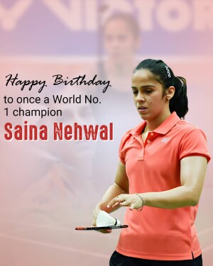 Saina Nehwal Birthday