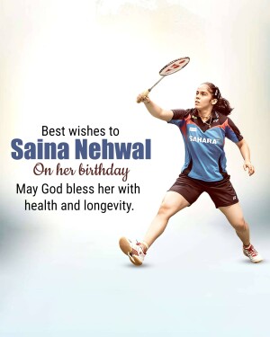 Saina Nehwal Birthday