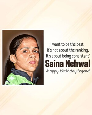 Saina Nehwal Birthday