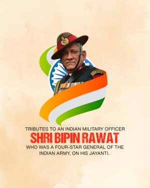 Bipin Rawat Jayanti