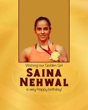 Saina Nehwal Birthday