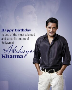 Akshaye Khanna Birthday