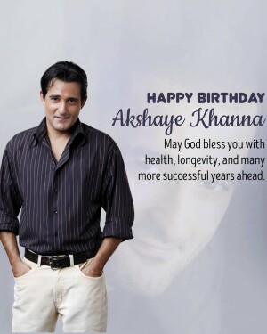 Akshaye Khanna Birthday