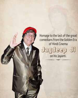 Actor Jagdeep Jayanti