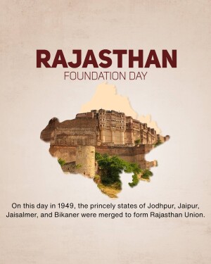 Rajasthan Foundation Day