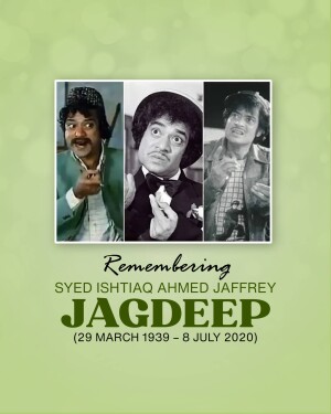 Actor Jagdeep Jayanti