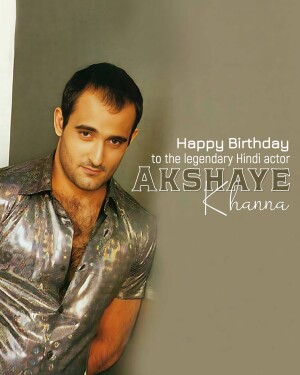 Akshaye Khanna Birthday