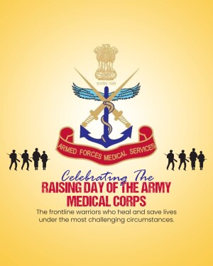 Raising day of the Army Medical Corps